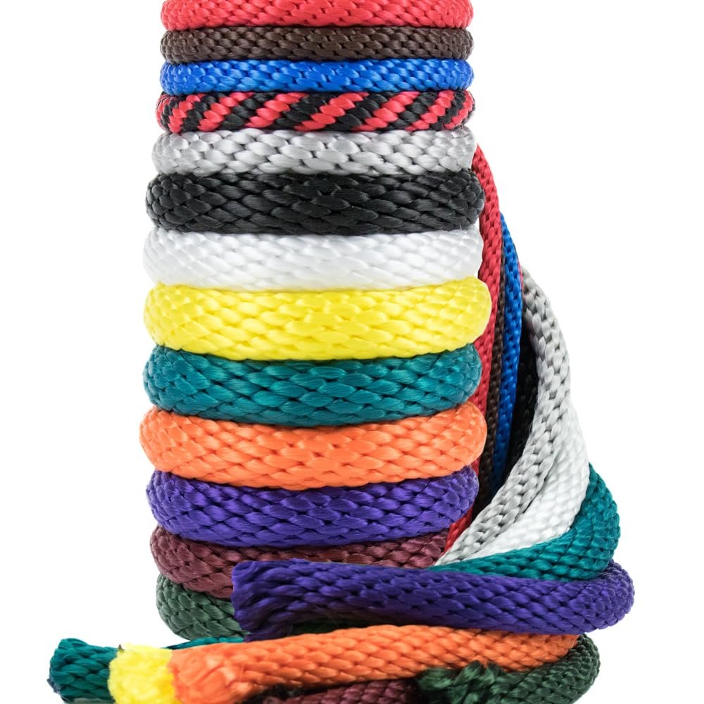 Rope and Cord Solid Braid Multifilament Polypropylene Rope  Choose from Diameters Between 1/4, 5/16, 3/8, 1/2, & 5/8