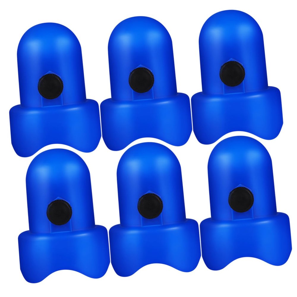 BESPORTBLE 6sets Durable Plastic Trampoline Rod Caps and Protectors Easy to Install Replacement Accessories for Trampoline Enclosure Connection for Long-Lasting Use
