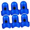 BESPORTBLE 6sets Durable Plastic Trampoline Rod Caps and Protectors Easy to Install Replacement Accessories for Trampoline Enclosure Connection for Long-Lasting Use view 1