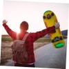 BESPORTBLE 4pcs Longboard Replacement Strips Professional Skateboard Rib Bones Plastic Rails view 2