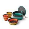 Sea to Summit Frontier Ultralight Collapsible One Pot Cook Set, 2-Person (1 Pot, 2 Bowls, 2 Cups) view 1