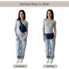Baggallini Essential Belt Bag - 19x6" Crossbody Fanny Pack Waist Pack w/RFID & Adjustable Strap view 4