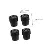 VANZACK 12pcs Multipurpose Non- Foot Pads for Trampolines and Furniture Mats to Prevent Sliding and Reduce Noise Easy to Install Black view 4