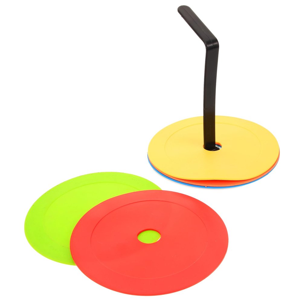 BESPORTBLE 1set Football Training Marker Plates Non- Exercise Discs for Soccer Basketball Sports Drills for Agility Training Classroom Activities Event Setup