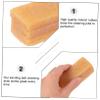 BESPORTBLE 3pcs Abrasive Belt Cleaner Block Natural Rubber Eraser for Skateboards Sanding Discs Grip Tape Cleaning Tool for Removing Dust Glue Compact view 3