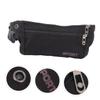 BESPORTBLE Canvas Waist Bag Sports Waist Pack Running Pocket Waterproof Phone Carrier for Men Women Adjustable Belt view 3