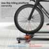Adjustable Bike Rollers, Foldable Bicycle Training Stand with Storage Bag, 14 Level Resistance and Adjustable Roller, Load-Bearing Capacity High and Easy to Disassemble, for 16 to 27.5 Bikes view 3