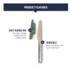 Sea to Summit Detour Stainless Steel Paring Knife for Camp Cooking view 3