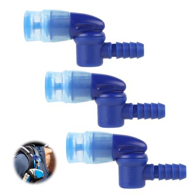 5pcs Bite Valve Replacement for Camelbak, Mouthpiece Replacement for Camelbak Hydration Pack Valve Mouth Piece Replacement Parts for Camelbak & Osprey Hydration Bladder (Blue)