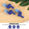 5pcs Bite Valve Replacement for Camelbak, Mouthpiece Replacement for Camelbak Hydration Pack Valve Mouth Piece Replacement Parts for Camelbak & Osprey Hydration Bladder (Blue) view 3