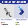 5pcs Bite Valve Replacement for Camelbak, Mouthpiece Replacement for Camelbak Hydration Pack Valve Mouth Piece Replacement Parts for Camelbak & Osprey Hydration Bladder (Blue) view 4