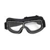 BESPORTBLE Riding Glasses Motorcycle Elastic Band -fog Lenses Comfortable Sponge Padding for Skiing Snowboarding Cycling and Outdoor Sports Black Frame view 1