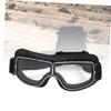 BESPORTBLE Riding Glasses Motorcycle Elastic Band -fog Lenses Comfortable Sponge Padding for Skiing Snowboarding Cycling and Outdoor Sports Black Frame view 4