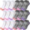 Bemeol Girls Socks 18 Pairs Ankle Socks for Girls Soft Athletic Low Cut Sock(5-7 Years) view 1