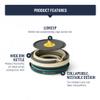 Sea to Summit Frontier Ultralight Collapsible Kettle Cook Set, 1-Person (Kettle, Bowl, Cup) view 3