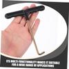 BESPORTBLE 4pcs Trampoline Supply Trampoline Spring Tool Ice Skate Shoelace Sharpener Hockey Laces Hook Spring Puller Tool view 4