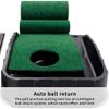 Suwequest Golf Putting Mat Indoor Outdoor Training Golf Hitting Carpet Putting Ball Pad Practice Mat Anti-Slip Practice Golf Mat as Shown view 3