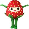 Cute Strawberry Mascot Costume Adult Size for Men & Women with Built-in Fan Inside the Head view 1