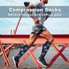 Bluemaple Compression Socks for Women & Men Circulation (6 Pairs) 15-20 mmHg is Best Support for Athletic Running Cycling view 4