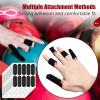 FixlyFido 100 PCS Bowling Thumb Tape - Premium Finger Grip Insert Tape for Bowlers - Bowling Finger Tape - Bowling Tape for Thumb Hole - Pre-Cut Bowling Insert Tape - 1 x 2.8 Inches(Black) view 4
