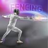 KJHY Fencing Jacket 350N Fencing Suit Fencing Training Equipment for Child and Adult Fencer (Thickness : Left Hand, Size : 40) view 2