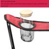 BHANAY Portable Camping Chairs for Adults, Small Outdoor Lightweight Folding Chair with Cup Holder with Carrying Bag, Compact, Durable - Ideal for Hiking, Backpacking, Beach, and Picnics, Red view 4