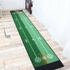Suwequest Indoor Outdoor Golf Hitting Carpet Mini Putting Ball Pad Practice Mat Anti-Slip Golf Putting Training Mat 500MMx3000MM A view 3