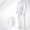 KJHY 3-Piece Fencing Suit 450N Fencing Training Clothing Fencing Training Equipment for Fencing Training/Competition (Thickness : Left Hand, Size : 12) view 2