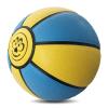 MINDCOLLISION No.5/No.6/No.7 Basketball, 10 Pieces of Leather, Sweat Absorption Soft Pu, Official Size,Yellow and Blue,Size 7 view 4