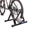 Portable Bike Trainer, Foldable Bicycle Training Stand with Foot Pedal Design, Quick Release & Lock, Adjustable Front Wheel Bracket and Maximum 100kg Load-Bearing Capacity, for Road, Mountain view 1