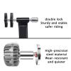 Portable Bike Trainer, Foldable Bicycle Training Stand with Foot Pedal Design, Quick Release & Lock, Adjustable Front Wheel Bracket and Maximum 100kg Load-Bearing Capacity, for Road, Mountain view 3