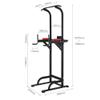 Power Tower Pull Up Bar Workout Dip Station,Multi-Function Home Gym Strength Training Fitness Equipment view 2