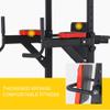 Power Tower Pull Up Bar Workout Dip Station,Multi-Function Home Gym Strength Training Fitness Equipment view 3