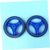 1set Boys and Girls Bike Training Wheels with Flashing Lights Mute Auxiliary Wheel for Sturdy Support for Safety and Stability view 3