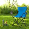 BHANAY Portable Camping Chairs, Modern Style, Blue, Folding, Lightweight, Ergonomic, Cup Holders, Ideal for Camping, Hiking, Backpacking, Beach, Fishing, Picnics view 2