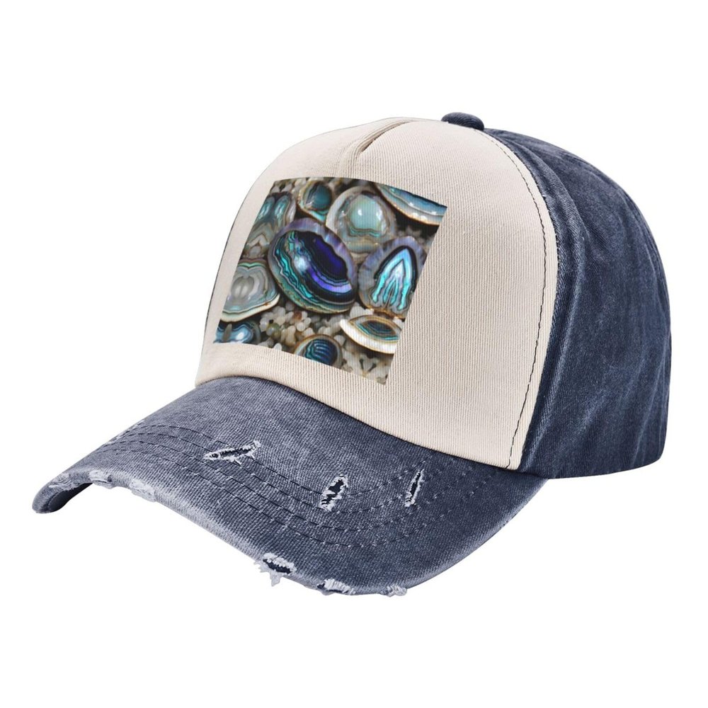 Abalone Nacre Fashion Retro Baseball Caps,Casual Baseball Caps,Cowboy Hats,Embrace Fashion and Function