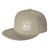 Life is Better Around The Campfire Hat Flat Bill Visor Classic Snapback Hat Baseball Cap Hip Hop Hats Natural view 1