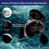 Aoryimt 13 1/4 x 17 Boat Motor Aluminum Alloy Propeller fit for Mercury Engines 60-125HP Outboard Propeller,15 Tooth,RH,3 Blades,Black, 13.25 x 17,Replaces 48-77344A45 view 2
