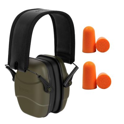 GUCHO 34dB Noise Reduction Safety Shooting Ear Muffs,Hearing Protection Earmuff,Ear Protection for Hunting Mowing Welding