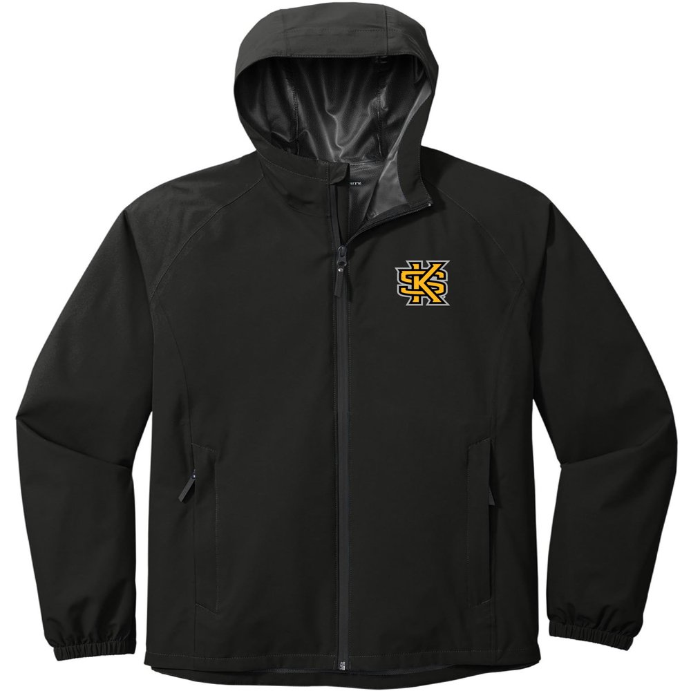 J2 Sport Kennesaw State University Waterproof Rain Jacket Apparel Long Sleeve Coat