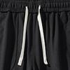 Maiyifu-GJ Mens Casual Cargo Pants Loose Fit Drawstring Elastic Waist Sweatpants Lightweight Joggers Pants with Pockets (Black,XX-Large) view 3
