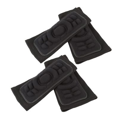 Anneome 2pcs Elbow Pads for Mountain Biking and Skiing Breathable Support for Arm Compression Comfortable and Soft Elbow Guards for Sports Safety Black