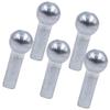 SquEqu 5 Pack Pulley Cable End Terminals Metal Ball Stopper Joint Lugs Attachment Parts for Gym Weight Lifting Machine Fitness Equipment Running (for Diameter 5mm Wire) view 1