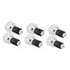 Mobestech 3pairs Handlebar End Plugs for Mountain Bikes Bike Handlebar Plugs Antislip Easy to Install view 1