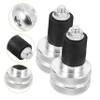 Mobestech 3pairs Handlebar End Plugs for Mountain Bikes Bike Handlebar Plugs Antislip Easy to Install view 4