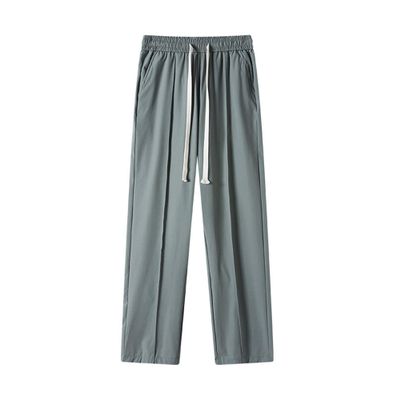 Maiyifu-GJ Mens Quick-Drying Casual Joggers Pants Drawstring Athletic Jogger Sweatpants Summer Casual Workout Hiking Trousers (Green,X-Large)