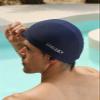 Swim Cap Nylon High Elasticity Swimming Hat for Men and Women Shorts Hair Comfprtable Breathable (Navy) view 2