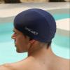 Swim Cap Nylon High Elasticity Swimming Hat for Men and Women Shorts Hair Comfprtable Breathable (Navy) view 4