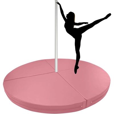 Pole Dance Mats, Round Folding Portable Pole Crash Mat, Dance Mats for Dancers, Specialized Fall Safety Padding Made for Pole, Ideal for Studios, Home Use (Color : 200cm, Size : 3cm Thick)