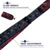 Bowtie For Men Self-Ties Set Cravat Mens Bow Tie Accessories Burgundy Wine Red Color Paisley Butterfly Knot Gift view 4